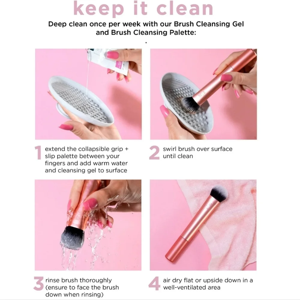 Real Techniques Brow Shaping Brush Set